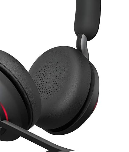 Jabra Evolve2 65 Wireless PC Headset – Noise Cancelling Microsoft